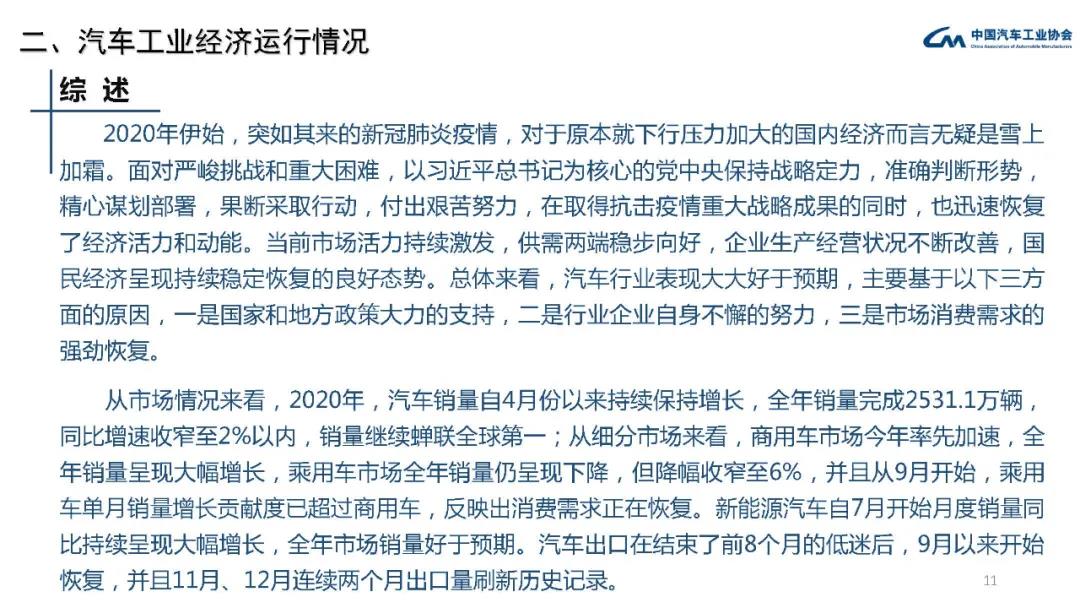 2020年汽车工业经济运行情况(图11)